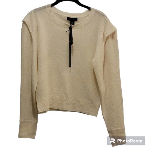 NWT House of Harlow 1960 100% Cashmere Sweater, M - Picture 1 of 7